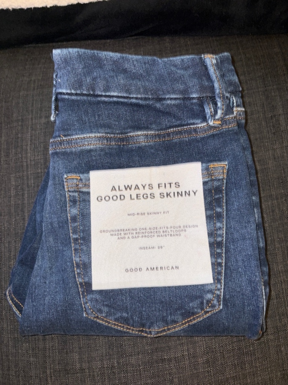 Good American Always Fits Good Legs Skinny Jeans